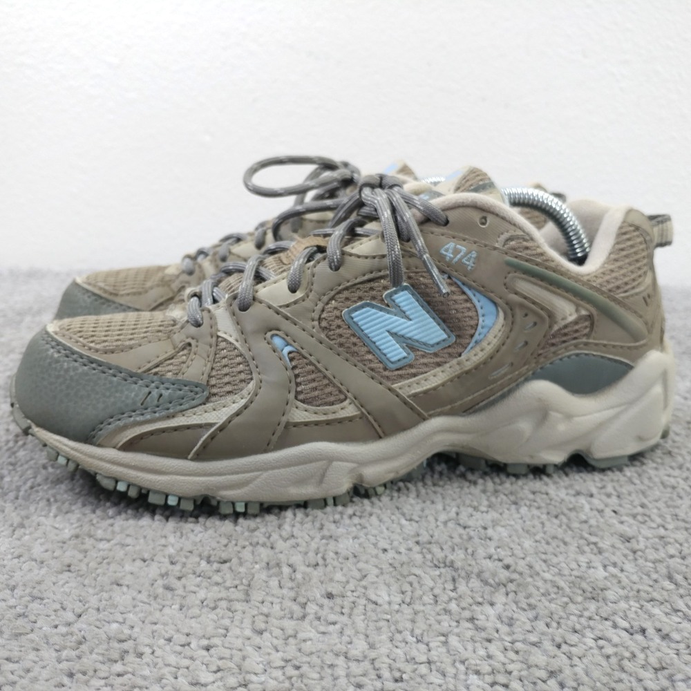 New Balance 474 Womens Size 7 D Wide Brown Trail Running Shoes WT474BB Low Top
